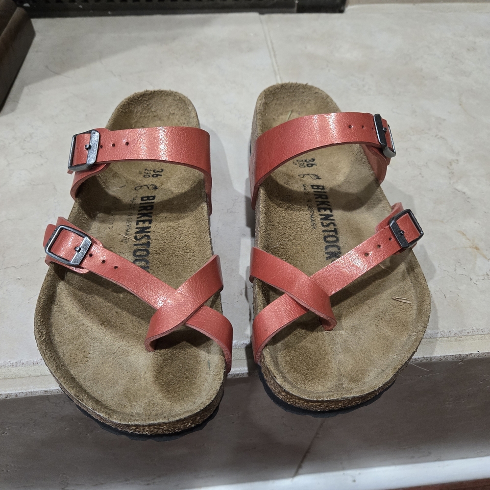 Birkenstock Kids Coral Double Strap Sandals